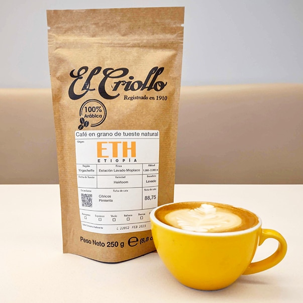 ETIOPIA YIGARCHEFFE CAFÉ DE ESPECIALIDAD Etiopía Yigarcheffe