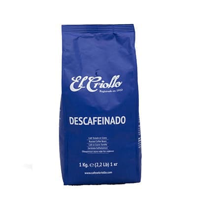cafe descafeinado el criollo